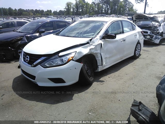 1N4AL3AP7GC195246 - 2016 NISSAN ALTIMA 2.5/S/SV/SL/SR WHITE photo 2