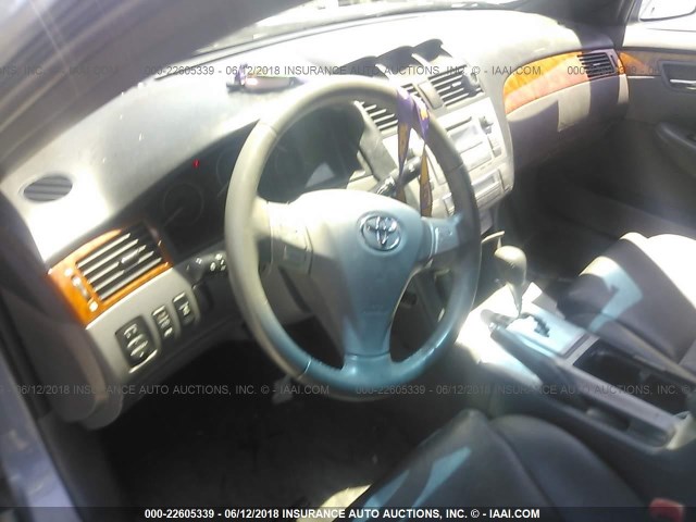 4T1FA38P27U135022 - 2007 TOYOTA CAMRY SOLARA SE/SLE ღია ლურჯი ფოტო 5