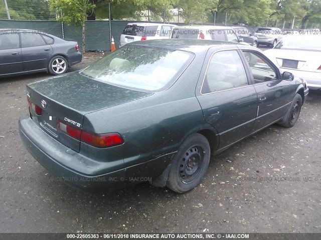 4T1BG22KXXU546933 - 1999 TOYOTA CAMRY CE/LE/XLE მწვანე ფოტო 4