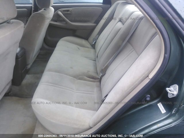 4T1BG22KXXU546933 - 1999 TOYOTA CAMRY CE/LE/XLE მწვანე ფოტო 8