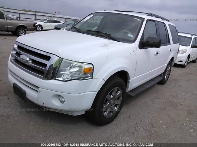 1FMFU15569LA14422 - 2009 FORD EXPEDITION XLT 白色 照片 2