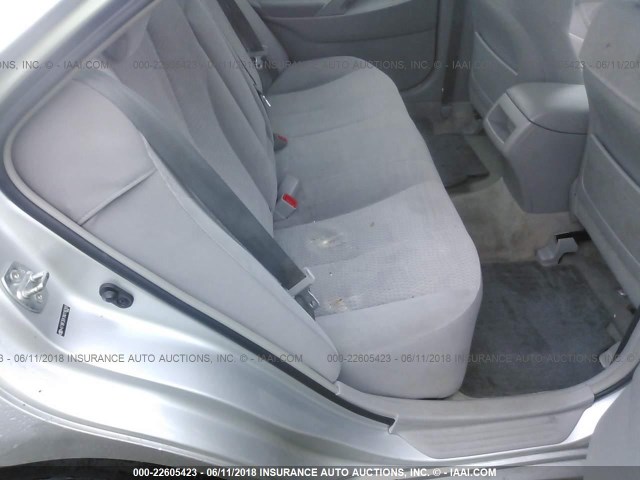 4T1BF3EK1AU116249 - 2010 TOYOTA CAMRY SE/LE/XLE 银色 照片 8
