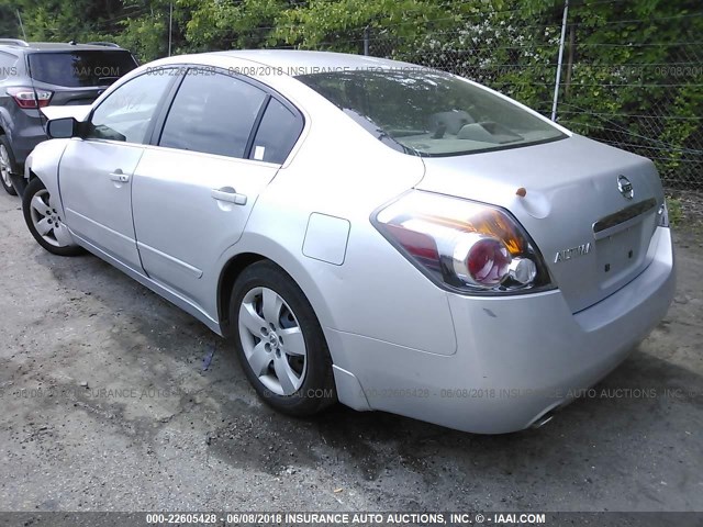 1N4AL21EX7C110540 - 2007 NISSAN ALTIMA 2.5/2.5S SILVER photo 3