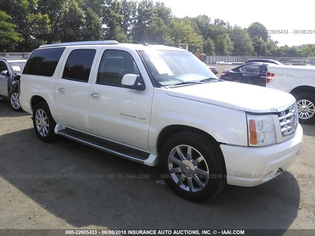 3GYFK66N74G337464 - 2004 CADILLAC ESCALADE ESV WHITE photo 1