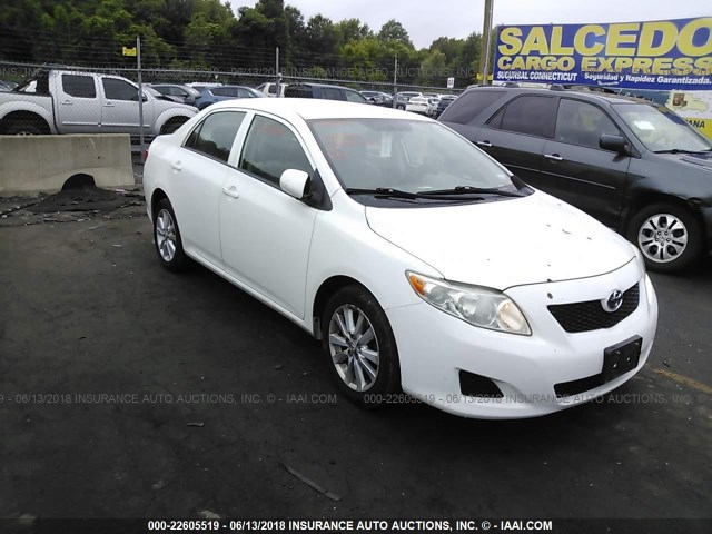 JTDBL40E39J016364 - 2009 TOYOTA COROLLA LE/XLE WHITE photo 1