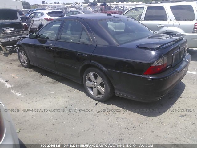 1LNFM87A56Y621025 - 2006 LINCOLN LS 黑色 照片 3
