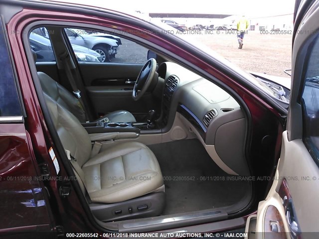 1LNHM87A82Y698443 - 2002 LINCOLN LS Tünd qırmızı foto 5