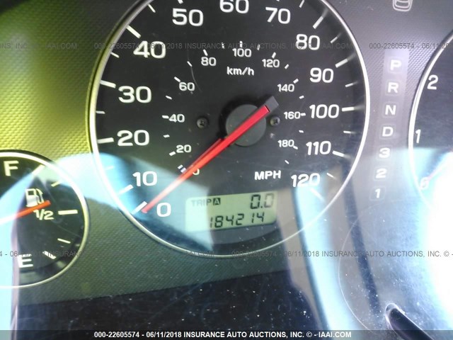 4S3BH675X37646437 - 2003 SUBARU LEGACY OUTBACK AWP 绿色 照片 7