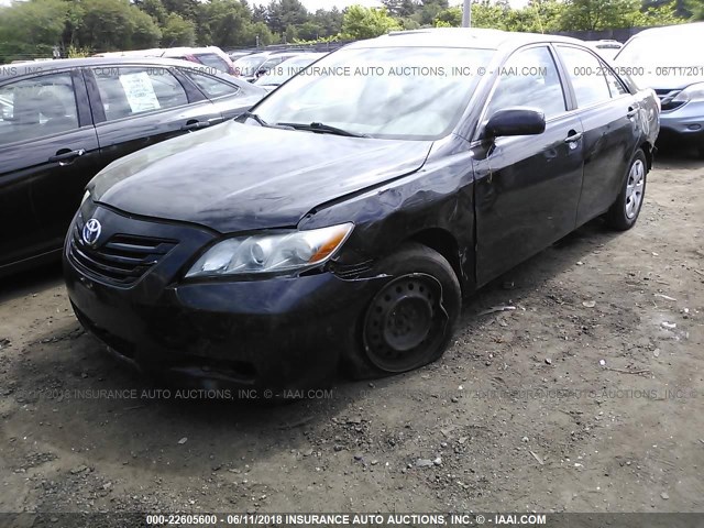 4T1BE46K57U043712 - 2007 TOYOTA CAMRY NEW GENERAT CE/LE/XLE/SE BLACK photo 2