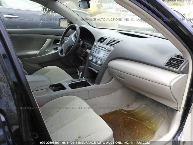 4T1BE46K57U043712 - 2007 TOYOTA CAMRY NEW GENERAT CE/LE/XLE/SE BLACK photo 5