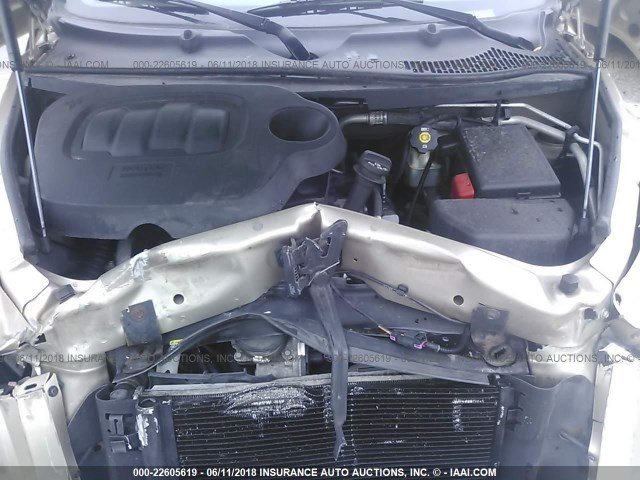 3GNCA13D18S698936 - 2008 CHEVROLET HHR LS GOLD photo 10