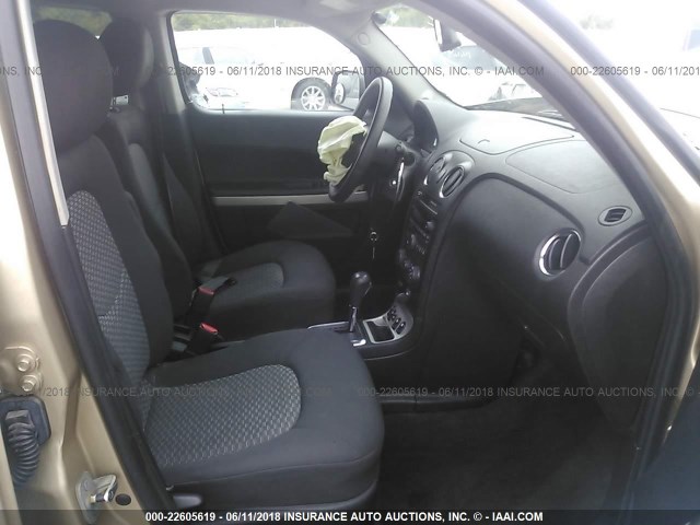3GNCA13D18S698936 - 2008 CHEVROLET HHR LS GOLD photo 5