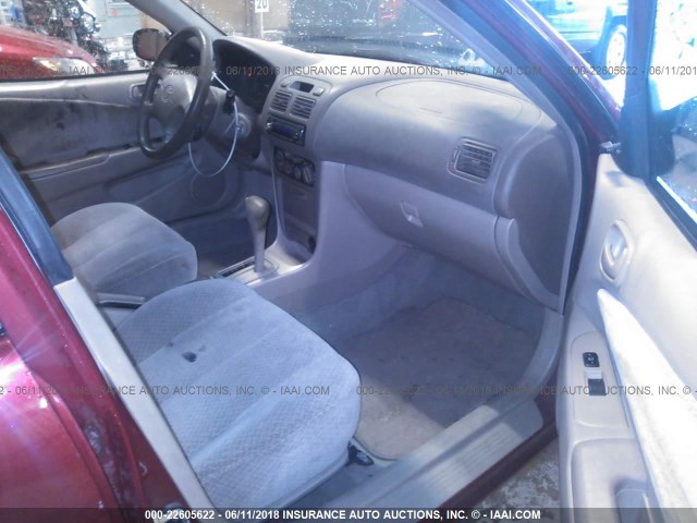 1NXBR12E5XZ234775 - 1999 TOYOTA COROLLA VE/CE/LE 栗色 照片 5