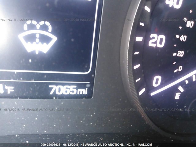 KM8J33A24HU520845 - 2017 HYUNDAI TUCSON LIMITED/SPORT AND ECO/SE GRAY photo 7