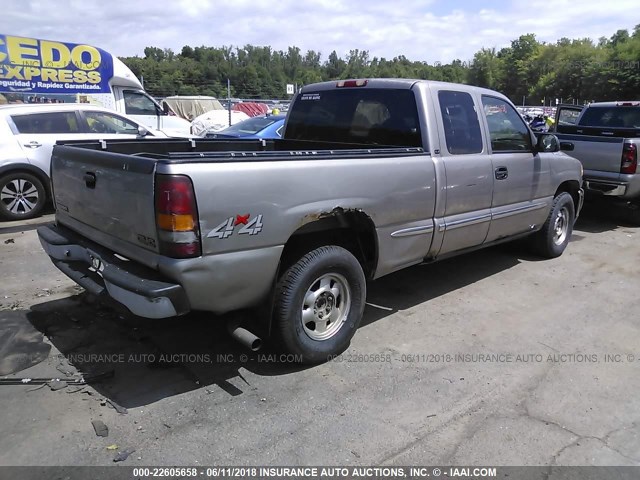 2GTEK19T0Y1246940 - 2000 GMC NEW SIERRA K1500 TAN photo 4