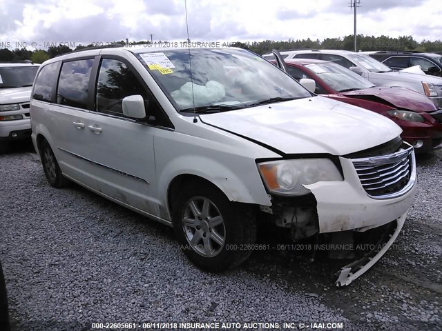 2A4RR5DG5BR681549 - 2011 CHRYSLER TOWN & COUNTRY TOURING WHITE photo 1