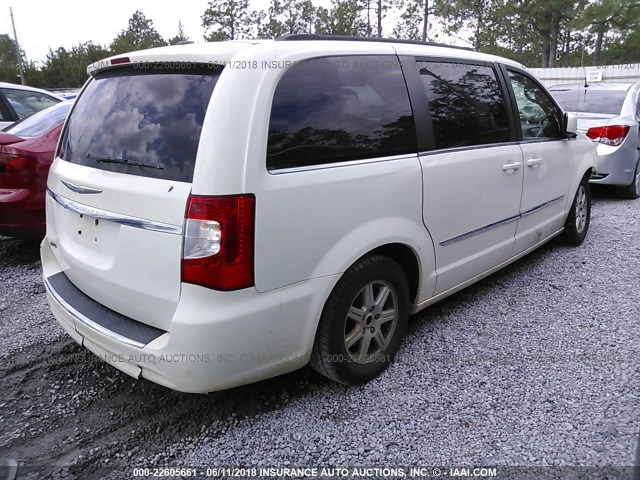 2A4RR5DG5BR681549 - 2011 CHRYSLER TOWN & COUNTRY TOURING WHITE photo 4