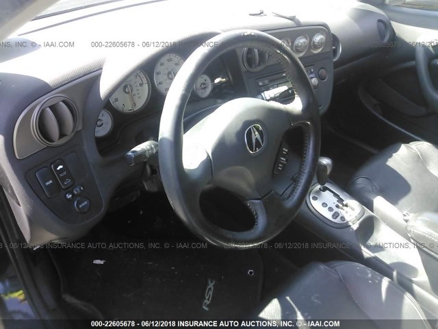 JH4DC54876S019145 - 2006 ACURA RSX BLACK photo 5