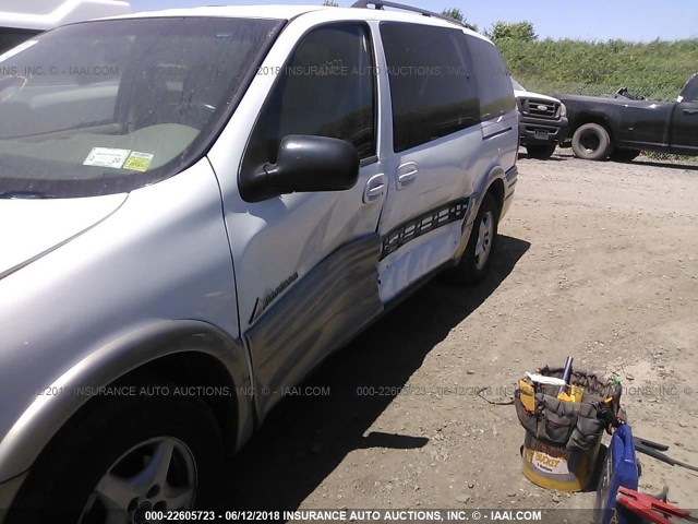 1GMDX03E64D140732 - 2004 PONTIAC MONTANA WHITE photo 6