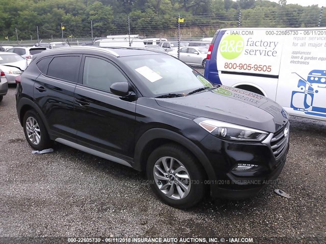 KM8J3CA47HU427139 - 2017 HYUNDAI TUCSON LIMITED/SPORT AND ECO/SE BLACK photo 1