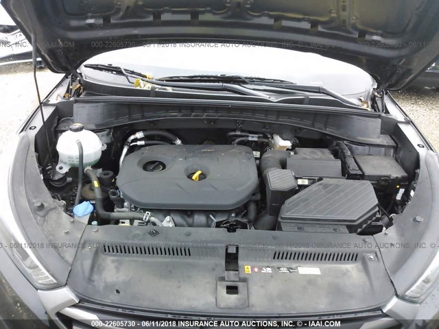 KM8J3CA47HU427139 - 2017 HYUNDAI TUCSON LIMITED/SPORT AND ECO/SE BLACK photo 10