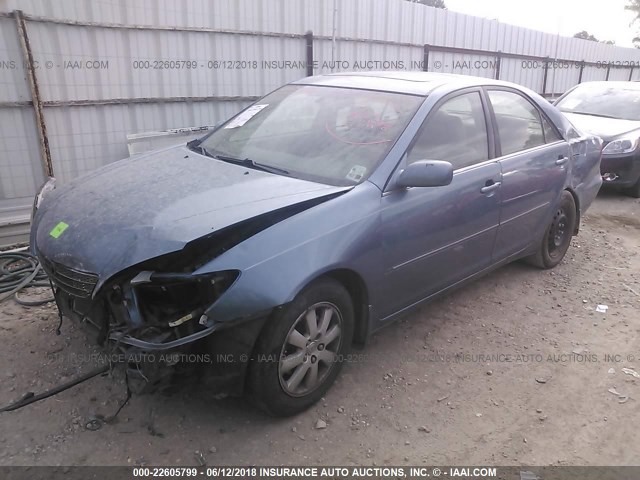 4T1BF32K53U563254 - 2003 TOYOTA CAMRY LE/XLE/SE Mavi foto 2