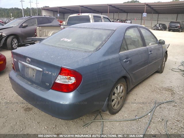 4T1BF32K53U563254 - 2003 TOYOTA CAMRY LE/XLE/SE Mavi foto 4