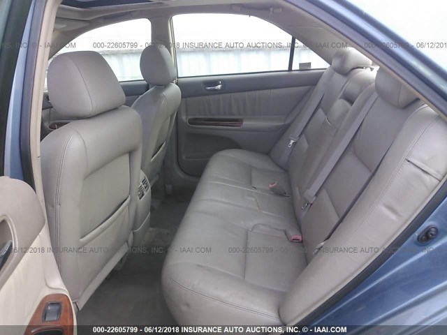 4T1BF32K53U563254 - 2003 TOYOTA CAMRY LE/XLE/SE Mavi foto 8