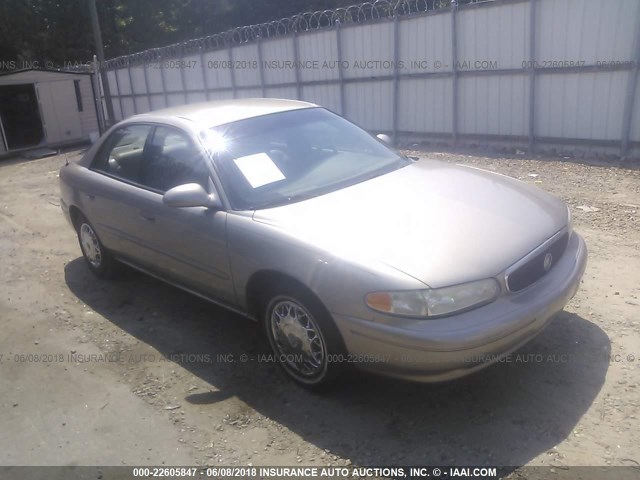 2G4WS52J231174132 - 2003 BUICK CENTURY CUSTOM GOLD photo 1