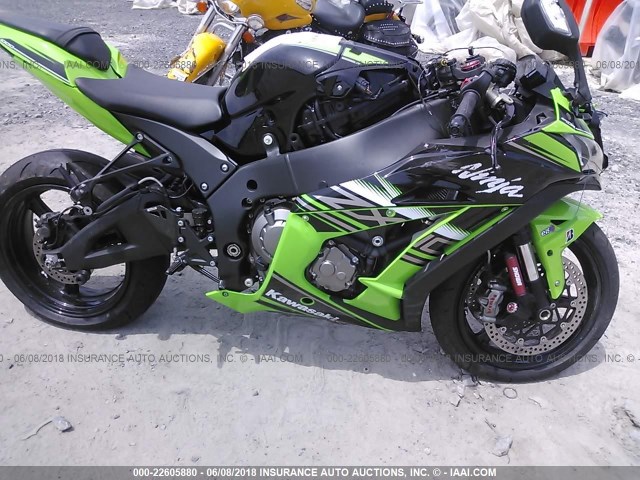 JKAZXCR1XGA001056 - 2016 KAWASAKI ZX1000 R GREEN photo 8