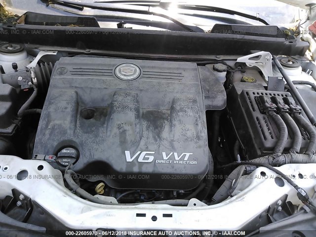 3GYFNCE33GS577036 - 2016 CADILLAC SRX PERFORMANCE COLLECTION Ақ фото 10