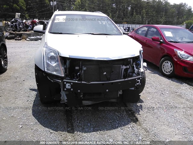 3GYFNCE33GS577036 - 2016 CADILLAC SRX PERFORMANCE COLLECTION WHITE photo 6