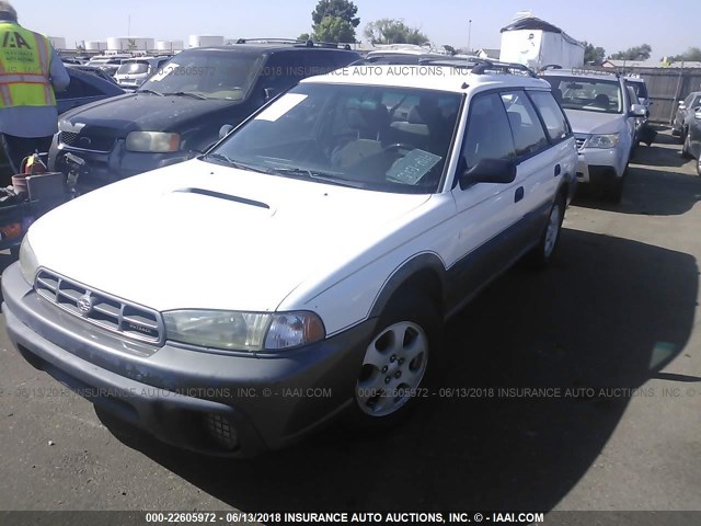 4S3BG6852W7635373 - 1998 SUBARU LEGACY 30TH ANN OUTBACK/LTD/SPT WHITE photo 2