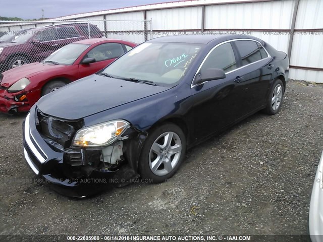 1G1ZG57B89F204149 - 2009 CHEVROLET MALIBU LS 蓝色 照片 2