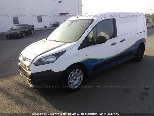 NM0LS7E73H1297449 - 2017 FORD TRANSIT CONNECT XL WHITE photo 2