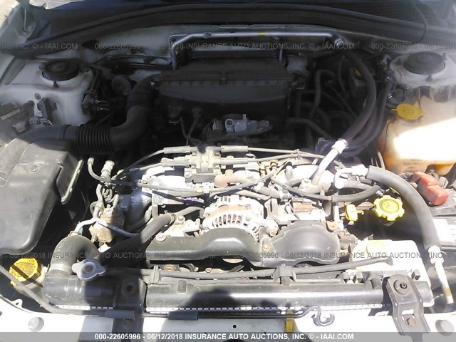 JF1SG65613H712811 - 2003 SUBARU FORESTER 2.5XS Ақ фото 10