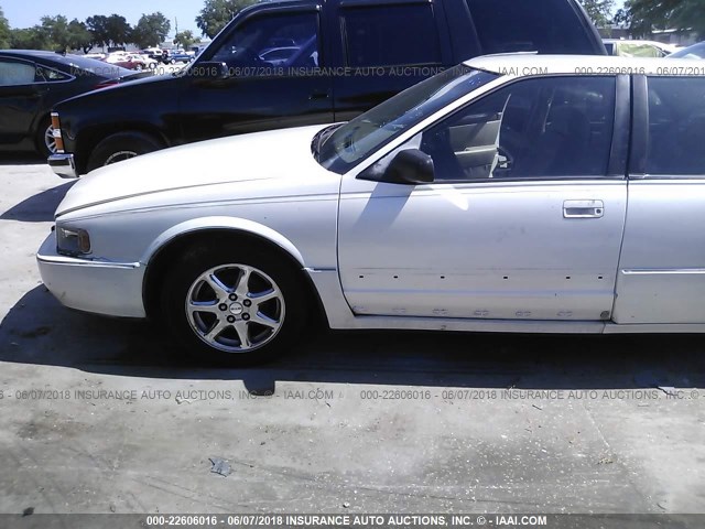 1G6KY53B5NU840709 - 1992 CADILLAC SEVILLE TOURING WHITE photo 6