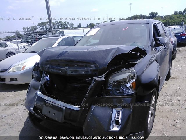 2GKFLREK4C6234934 - 2012 GMC TERRAIN SLE BLACK photo 6