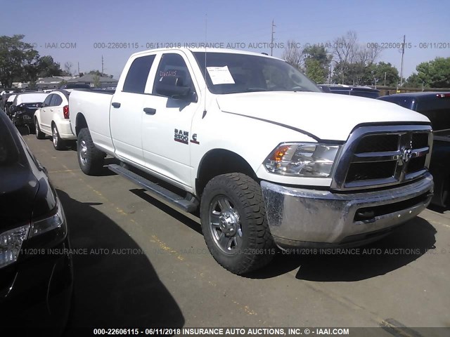 3C6UR5HL8EG162567 - 2014 RAM 2500 ST WHITE photo 1