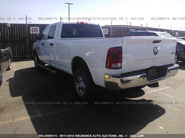 3C6UR5HL8EG162567 - 2014 RAM 2500 ST WHITE photo 3
