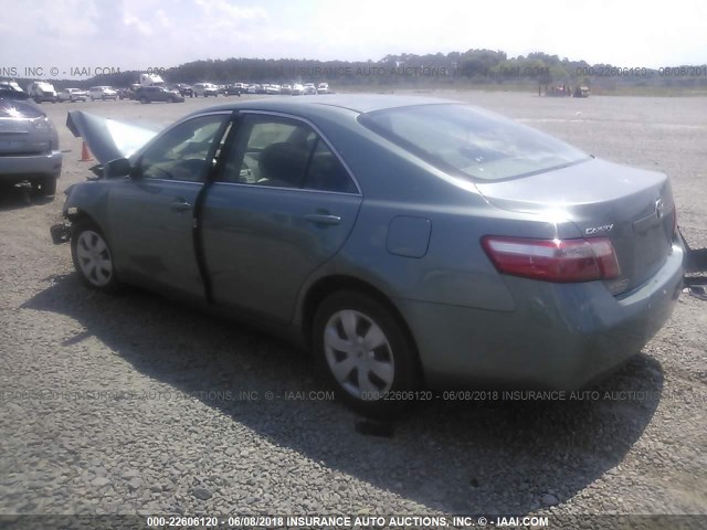 4T1BE46K77U599228 - 2007 TOYOTA CAMRY NEW GENERAT CE/LE/XLE/SE Light Blue photo 3