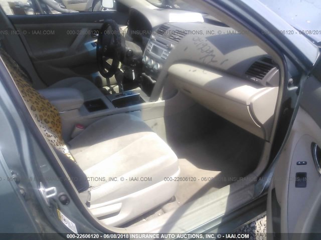 4T1BE46K77U599228 - 2007 TOYOTA CAMRY NEW GENERAT CE/LE/XLE/SE Light Blue photo 5