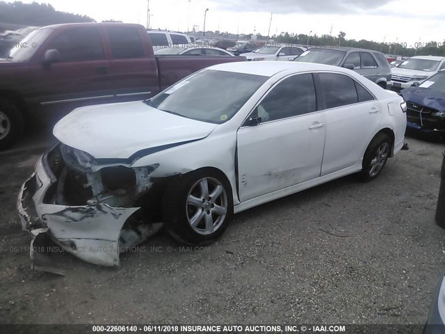 4T1BE46K37U555498 - 2007 TOYOTA CAMRY NEW GENERAT CE/LE/XLE/SE WHITE photo 2