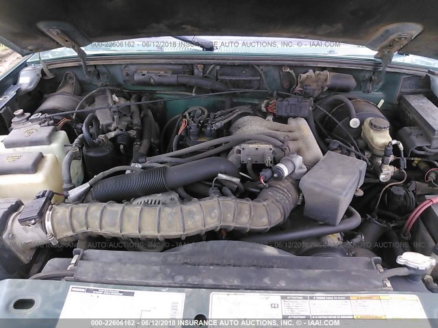 4F4ZR17V2XTM21125 - 1999 MAZDA B3000 CAB PLUS GREEN photo 10