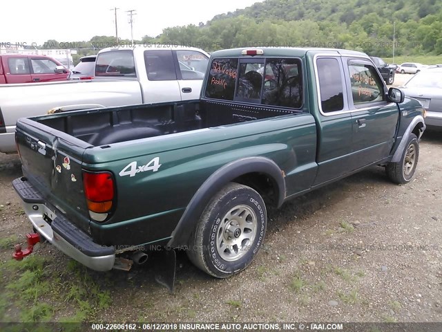 4F4ZR17V2XTM21125 - 1999 MAZDA B3000 CAB PLUS GREEN photo 4