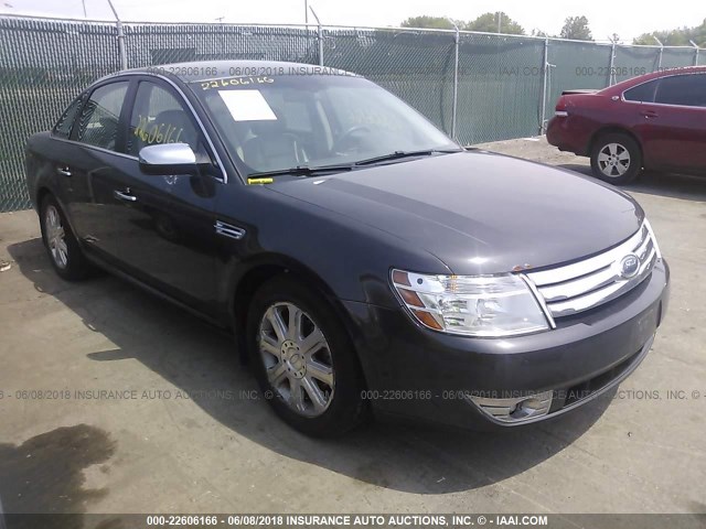 1FAHP25W38G105485 - 2008 FORD TAURUS LIMITED GRAY photo 1