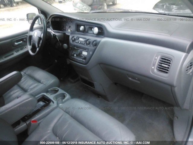 5FNRL180X3B056672 - 2003 HONDA ODYSSEY EXL ღია ლურჯი ფოტო 5