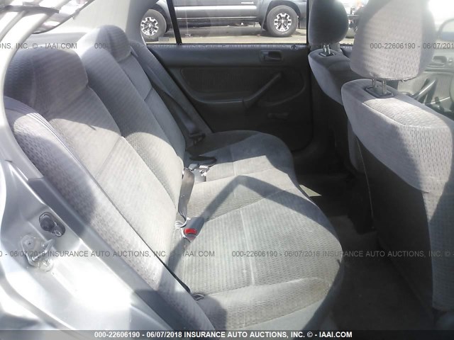 2HGEJ661XXH535902 - 1999 HONDA CIVIC SE SILVER photo 8