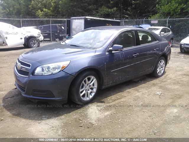 1G11C5SA9DF302235 - 2013 CHEVROLET MALIBU 1LT 蓝色 照片 2