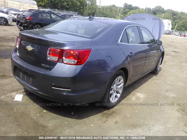 1G11C5SA9DF302235 - 2013 CHEVROLET MALIBU 1LT 蓝色 照片 4